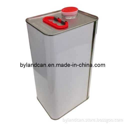 5 Liters Metal Tin Lubricant Can